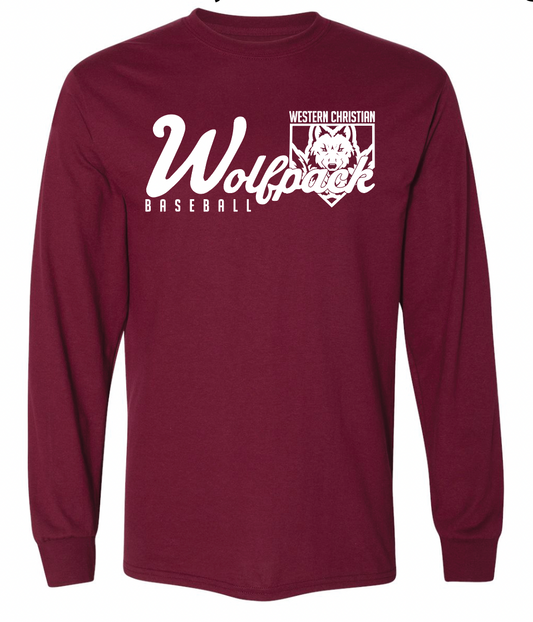 BASEBALL ADULT Gildan Dryblend Long Sleeve | BASEBALL