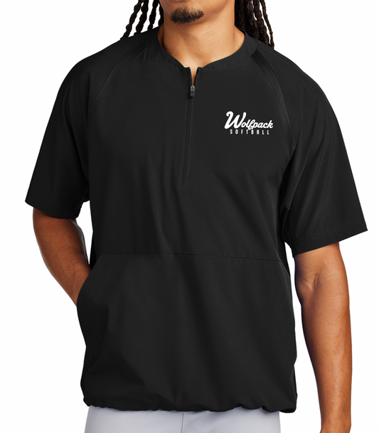 SOFTBALL SPORT-TEK 1/2-ZIP SHORT SLEEVE JACKET | SOFTBALL