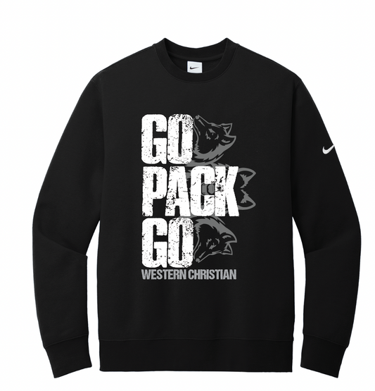 GO PACK GO ADULT NIKE Crewneck Sweatshirt | GO