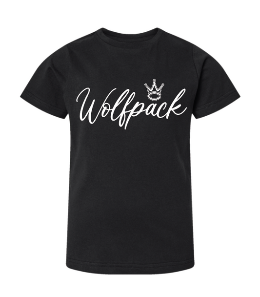 WOLFPACK SCRIPT TODDLER/YOUTH LAT T-SHIRT | WP