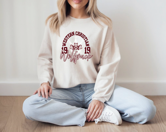 1919 YOUTH/ADULT HANES CREWNECK SWEATSHIRT | 1919