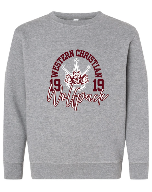 1919 TODDLER/YOUTH LAT CREWNECK | 1919
