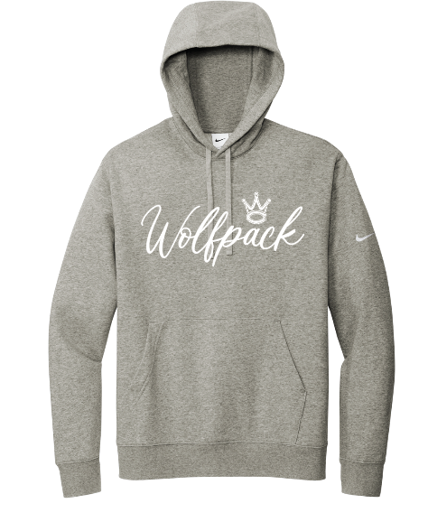 WOLFPACK SCRIPT ADULT NIKE Pullover Hoodie | WP