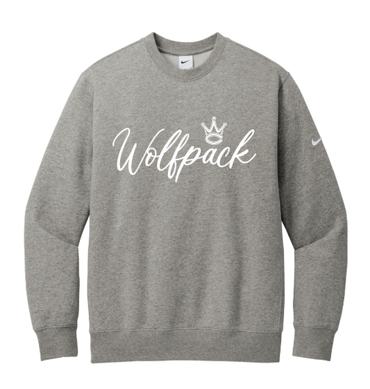 WOLFPACK SCRIPT ADULT NIKE Crewneck Sweatshirt | WP