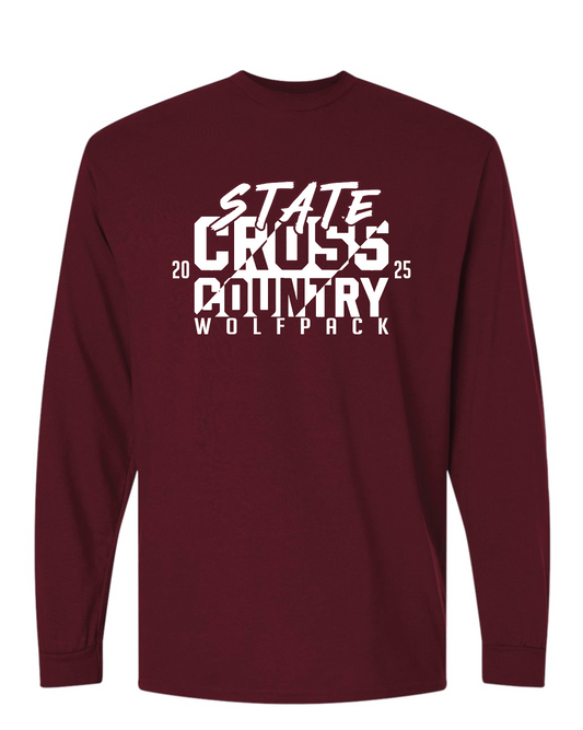 STATE XC ADULT GILDAN DRYBLEND LONG SLEEVE | STATEXC