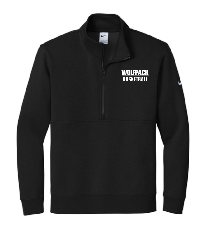 WOLFPACK BB ADULT NIKE Fleece 1/2-Zip | BB26