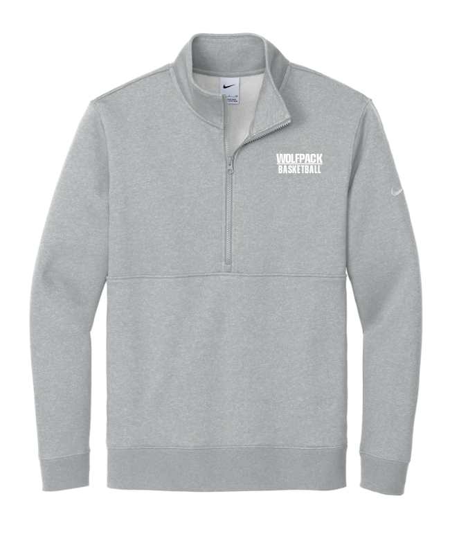 WOLFPACK BB ADULT NIKE Fleece 1/2-Zip | BB26