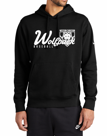 BASEBALL ADULT NIKE Club Fleece Side Swoosh Hoodie | BASEBALL