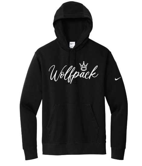 WOLFPACK SCRIPT ADULT NIKE Pullover Hoodie | WP