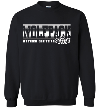WOLFPACK YOUTH/ADULT GILDAN CREWNECK SWEATSHIRT | LINE