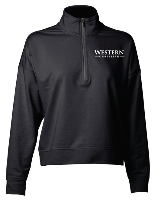 WC WOMENS INDEPENDENT 1/4-ZIP PULLOVER | WC LOGO