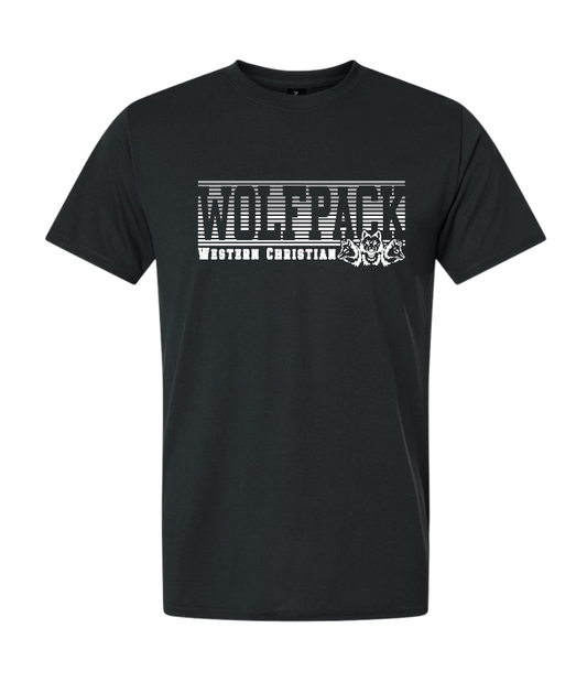 WOLFPACK YOUTH/ADULT GILDAN PERFORMANCE TEE | LINE