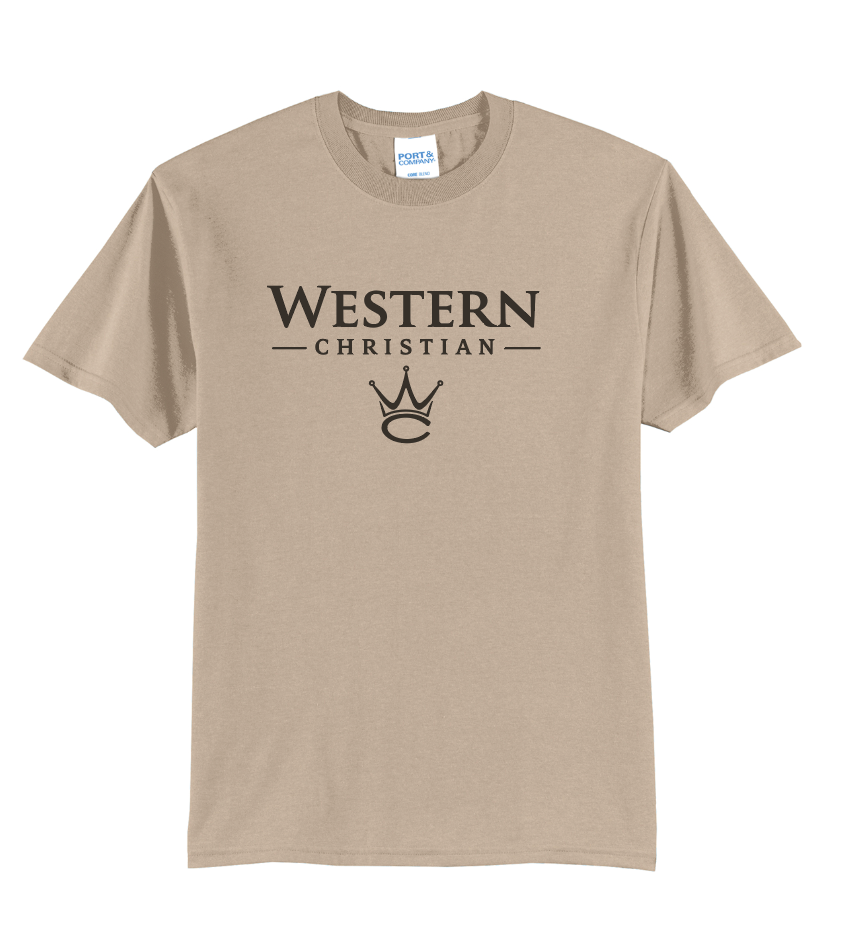 WOLFPACK PORT & CO TALL CORE BLEND TEE | CROWN