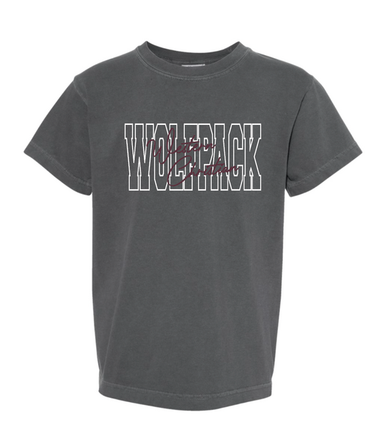 WC YOUTH COMFORT COLORS T-SHIRT | BLOCK + SCRIPT