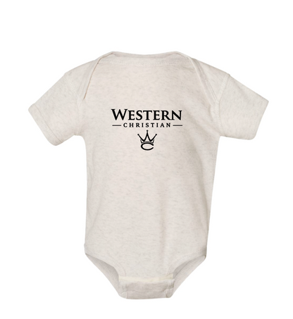 WC INFANT RABBIT SKINS ONESIE CROWN