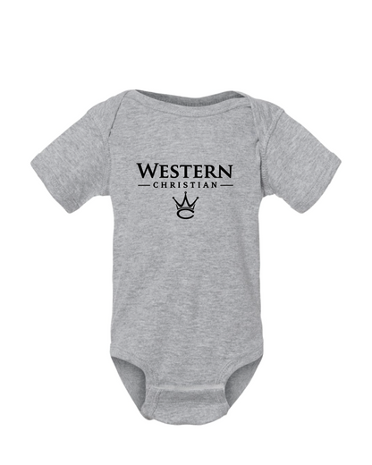 WC INFANT RABBIT SKINS ONESIE CROWN