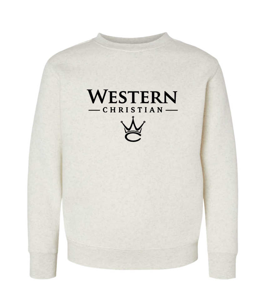 WC TODDLER/YOUTH LAT CREWNECK CROWN