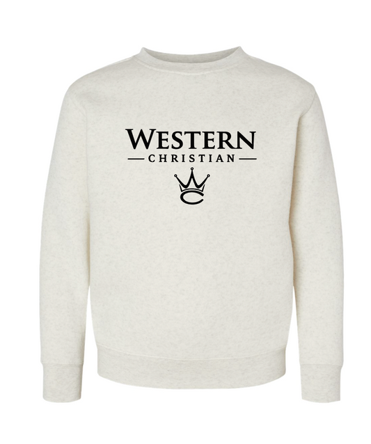WC TODDLER/YOUTH LAT CREWNECK CROWN
