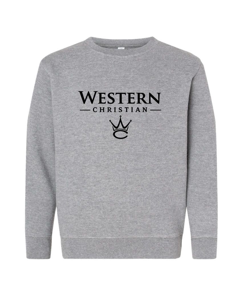 WC TODDLER/YOUTH LAT CREWNECK CROWN