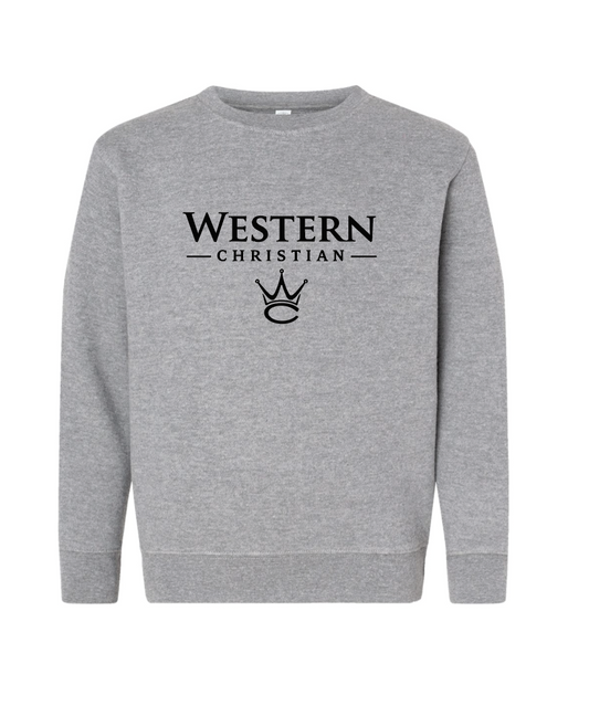 WC TODDLER/YOUTH LAT CREWNECK CROWN