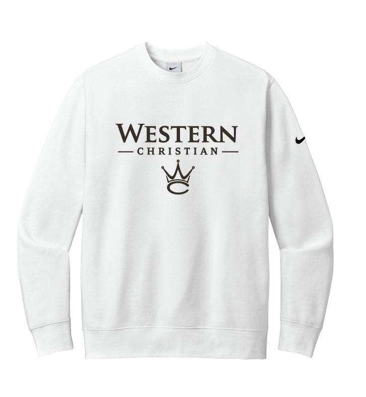 WC ADULT NIKE CLUB FLEECE CREWNECK | CROWN