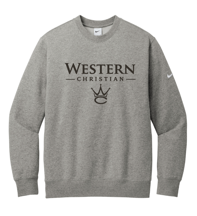 WC ADULT NIKE CLUB FLEECE CREWNECK | CROWN