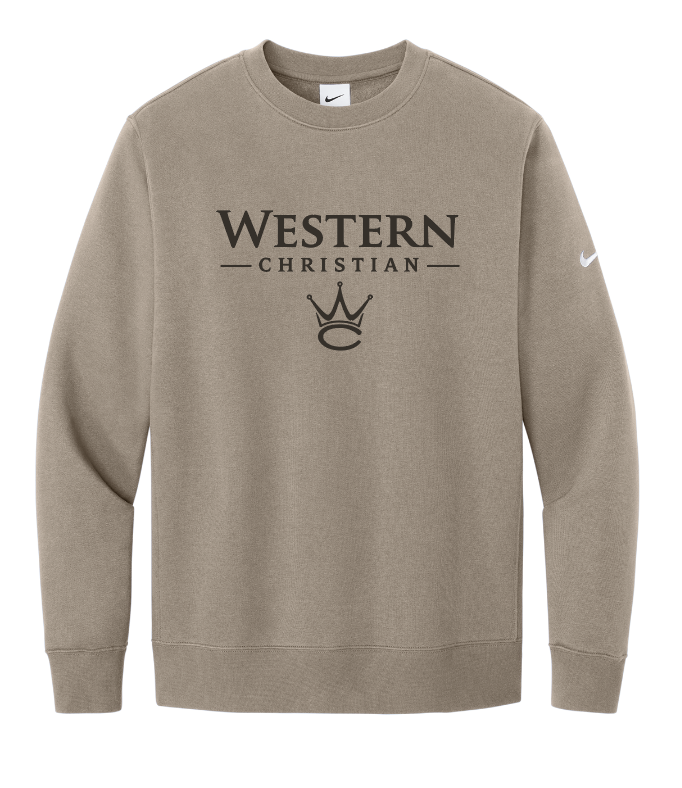 WC ADULT NIKE CLUB FLEECE CREWNECK | CROWN