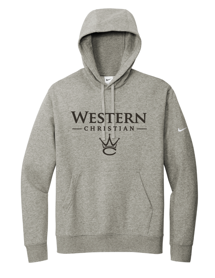 WC ADULT NIKE CLUB FLEECE PULLOVER HOODIE | CROWN