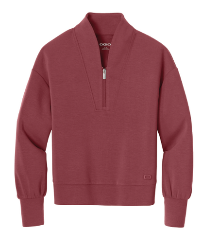 WC WOMENS OGIO TRANSCEND 1/4 ZIP | WC LOGO