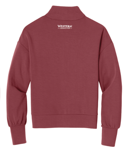 WC WOMENS OGIO TRANSCEND 1/4 ZIP | WC LOGO