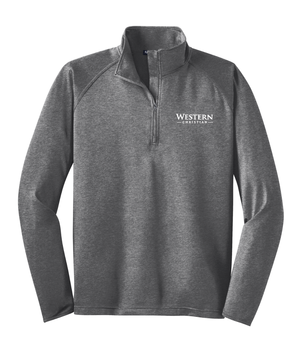 WC TALL SPORT-TEK 1/4 ZIP PULLOVER SPORT WICK