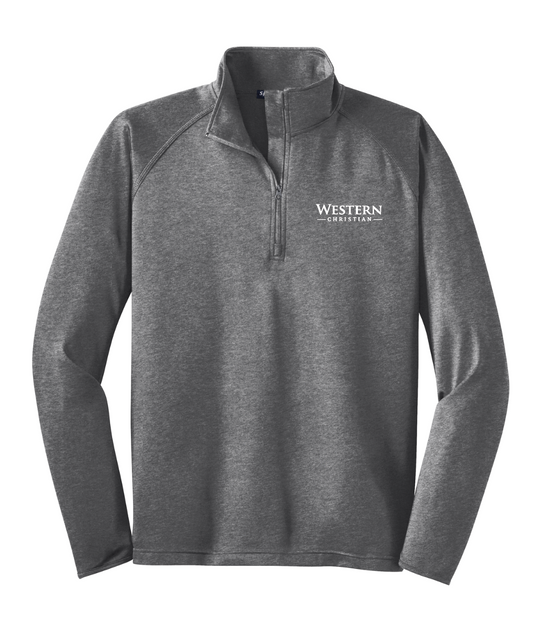 WC TALL SPORT-TEK 1/4 ZIP PULLOVER SPORT WICK