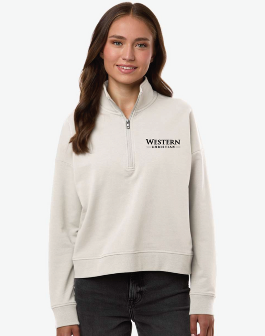 WC WOMENS INDEPENDENT 1/4-ZIP PULLOVER | WC LOGO